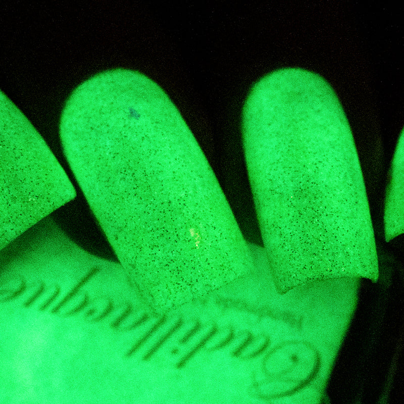 [Preorder, Ships Early Oct] Cadillacquer - In The End, We're All Just Bones Nail Polish (Glow in the Dark)