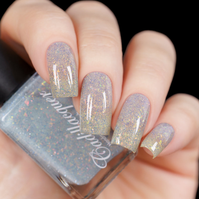 [Preorder, Ships Early Oct] Cadillacquer - In The End, We're All Just Bones Nail Polish (Glow in the Dark)