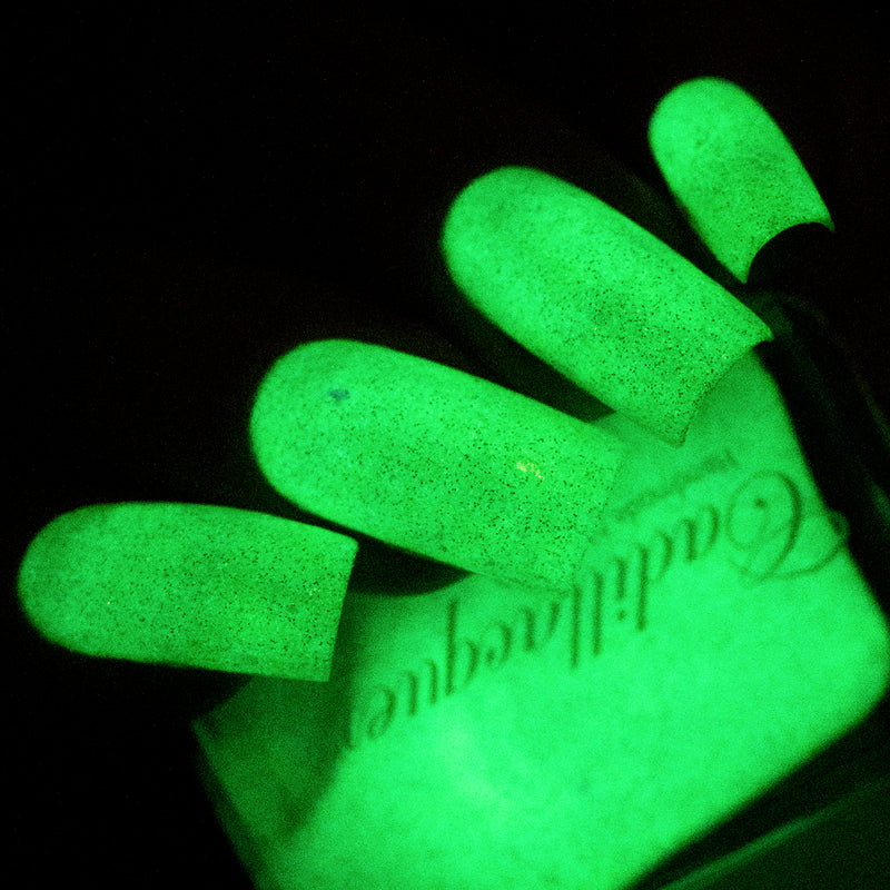 [Preorder, Ships Early Oct] Cadillacquer - In The End, We're All Just Bones Nail Polish (Glow in the Dark)