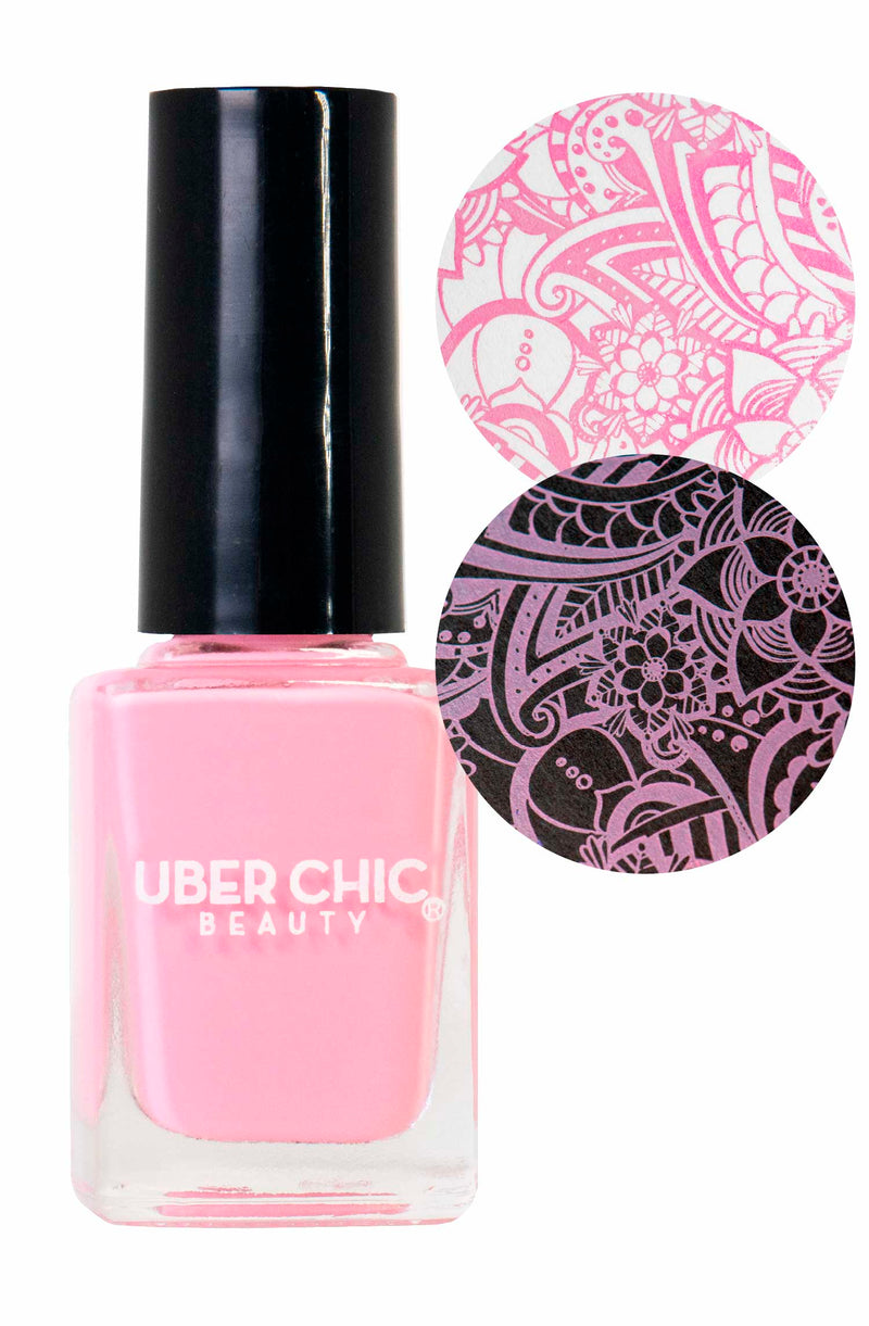 UberChic Beauty - Inka-dink, A Bottle of Pink Stamping Polish