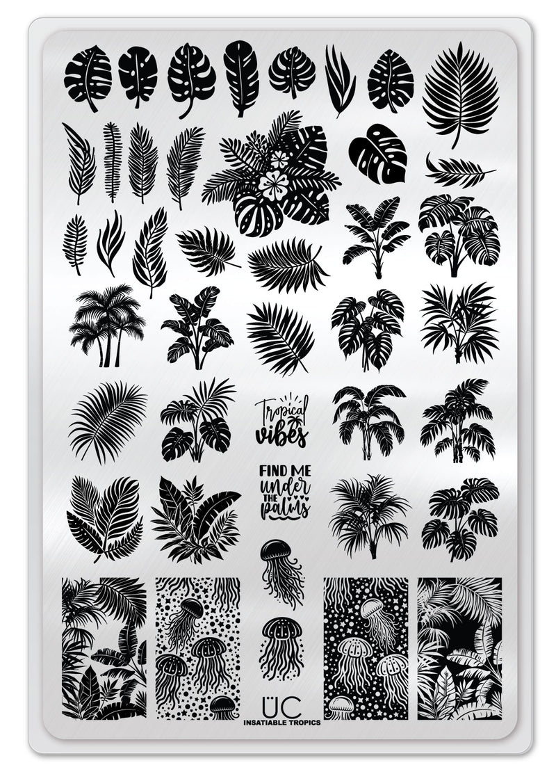 UberChic Beauty - Insatiable Tropics Stamping Plate