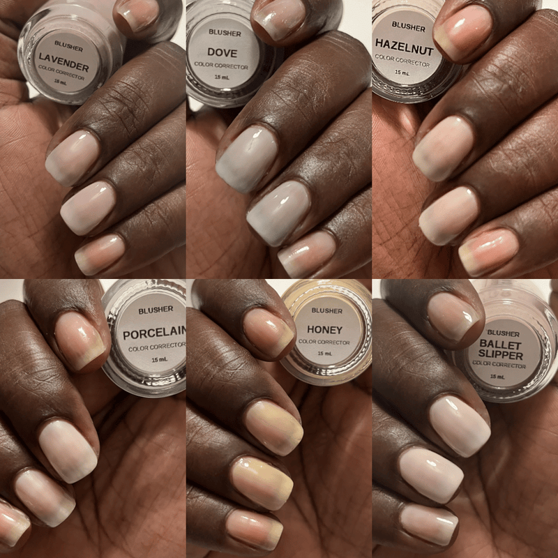 Colores de Carol - Ballet Slipper Color Correcting Nail Polish