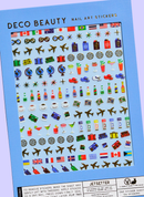 Deco Beauty - Jetsetter Nail Stickers