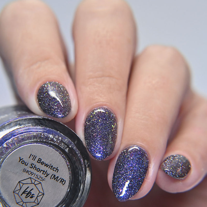 KBShimmer - I’ll Bewitch You Shortly Nail Polish (Magnetic + Flash Reflective)