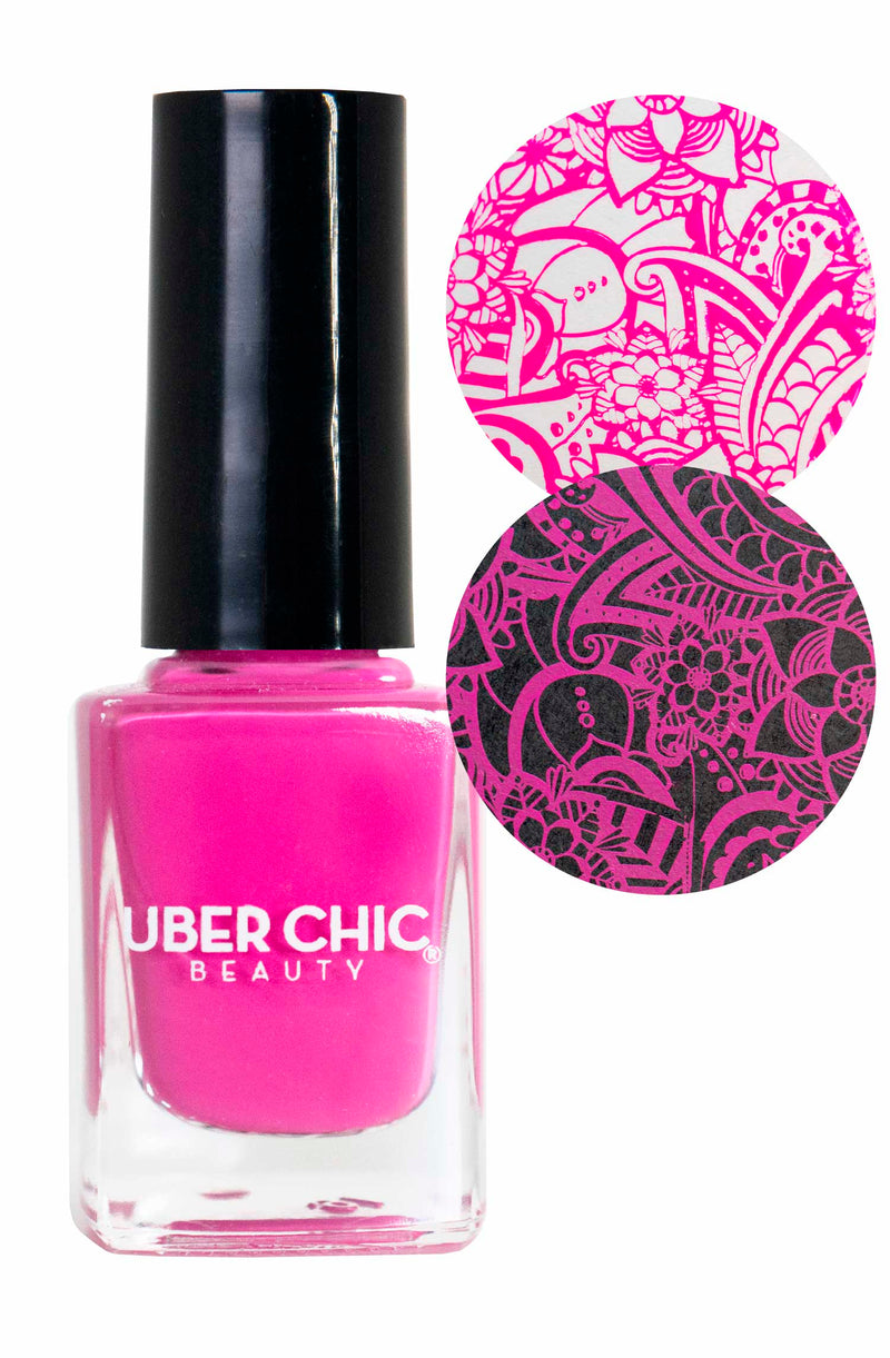 UberChic Beauty - Kiss Me On My Tulips Stamping Polish