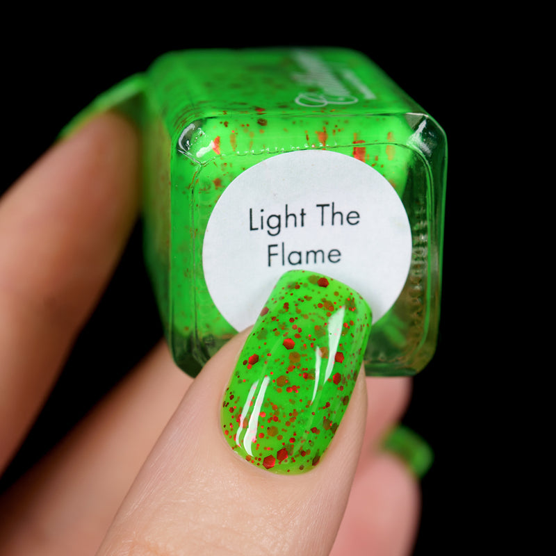 [Preorder, Ships Early Oct] Cadillacquer - Light The Flame Nail Polish (Glow in the Dark)