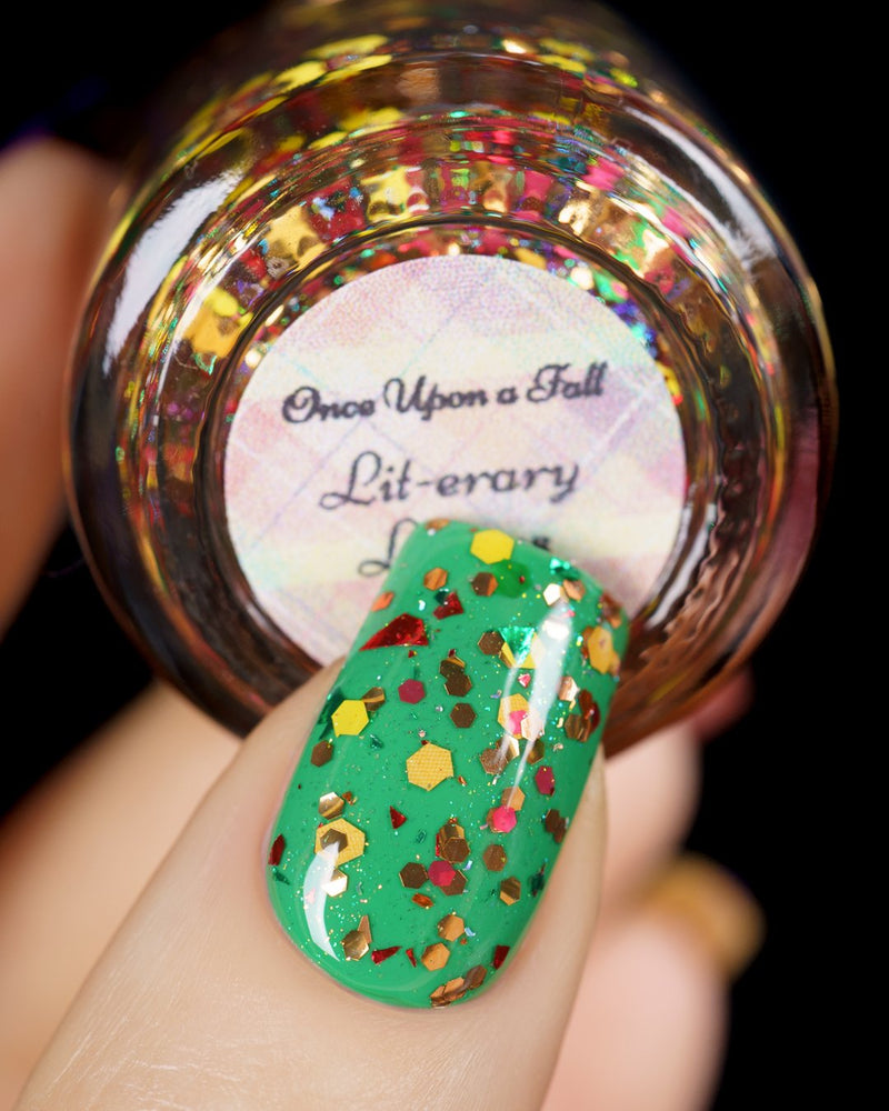 Colores de Carol - Lit-erary Leaves Nail Polish