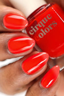 Cirque Colors - Red Hot Jelly Nail Polish