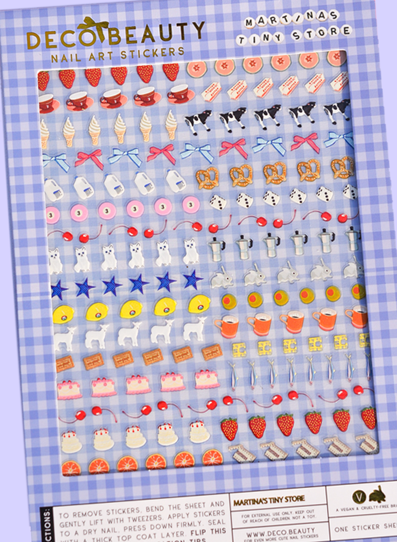 Deco Beauty - Martina's Tiny Store X Deco Beauty Nail Stickers