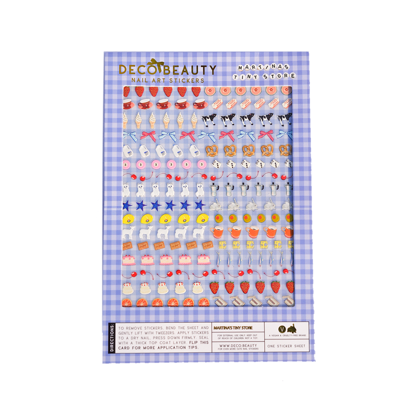 Deco Beauty - Martina's Tiny Store X Deco Beauty Nail Stickers