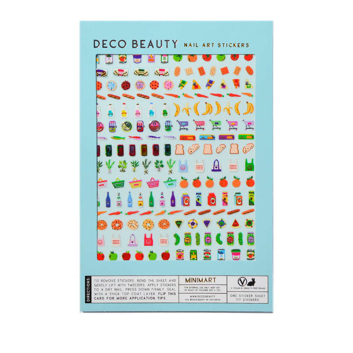 Deco Beauty - Minimart Nail Stickers