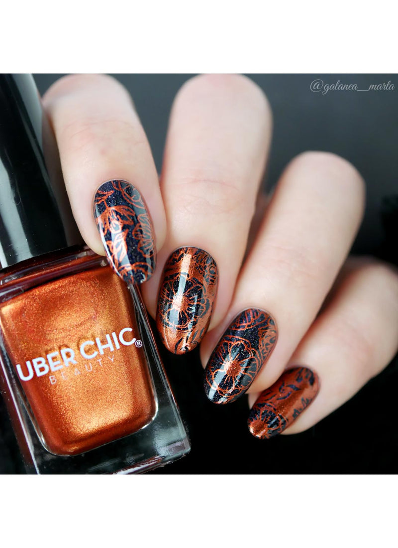 UberChic Beauty - Mahogany Stamping Polish