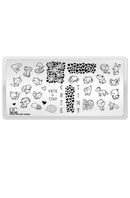 UberChic Beauty - UC Mini - Cute & Tiny Baby Animals Stamping Plate