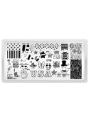 UberChic Beauty - UC Mini - Fourth of July - 03  Stamping Plate