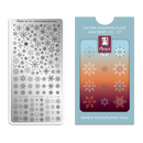 Moyra - 127 When Snowflakes Fall Mini Stamping Plate
