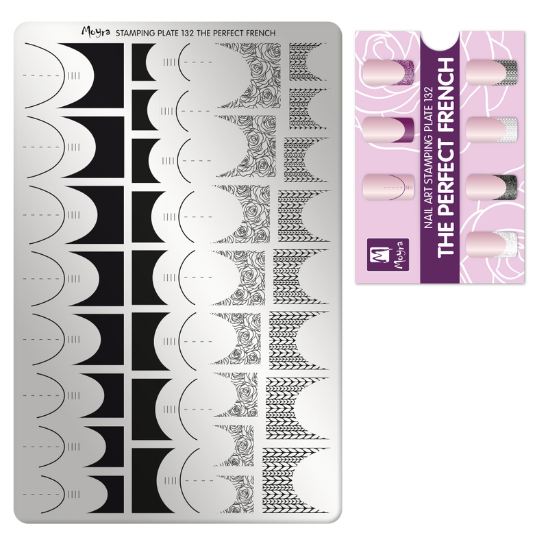 Moyra - 132 The Perfect French Stamping Plate