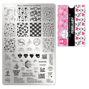 Moyra - 138 February Stamping Plate
