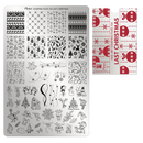 Moyra - 154 Last Christmas Stamping Plate