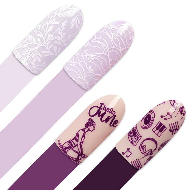 Moyra - 143 June Stamping Plate