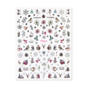 Moyra - Frosted Forest No. 33 Nail Stickers