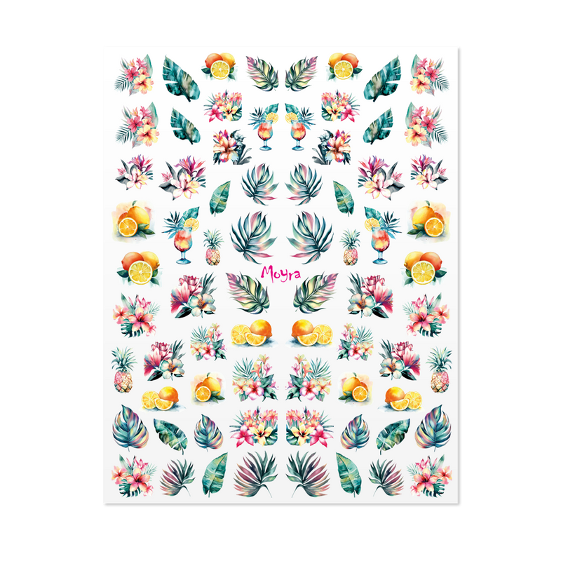 Moyra - Watertransfer Sticker Selection No. 01 Tropical