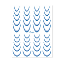 Moyra - Watertransfer Sticker Selection No. 10 Blue Ombre