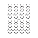 Moyra - Watertransfer Sticker Selection No. 11 Black Ombre