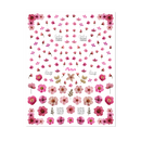 Moyra - Watertransfer Sticker Selection No. 15 Dried Flowers - Pink
