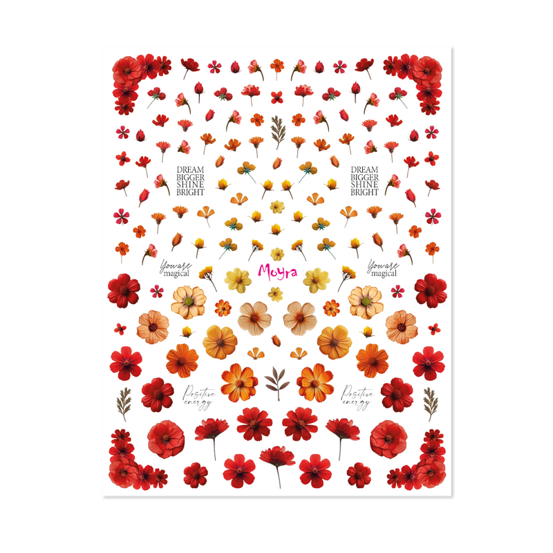 Stickers Décalcomanies Pour Ongles - Nail Art Water Decals (neuf)