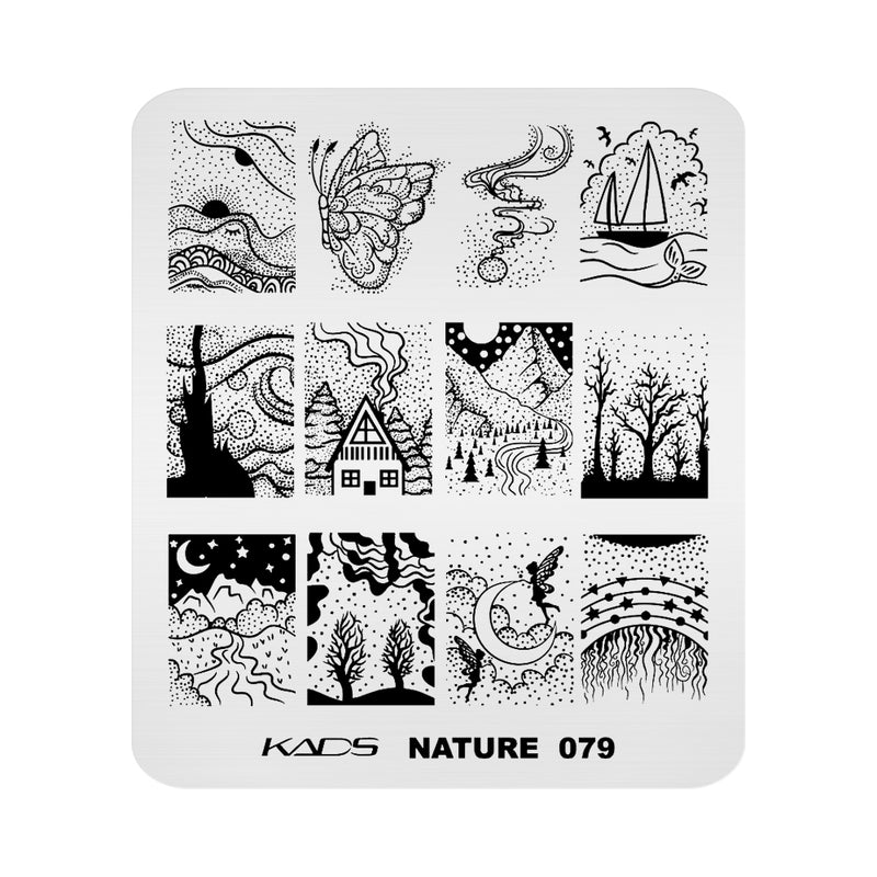 Kads - Nature 079 Stamping Plate