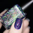 [Preorder, Ships Late Feb/Early Mar] Cadillacquer - The Blue Marble Nail Polish (Flash Reflective) - Store Exclusive