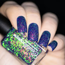 [Preorder, Ships Late Feb/Early Mar] Cadillacquer - The Blue Marble Nail Polish (Flash Reflective) - Store Exclusive