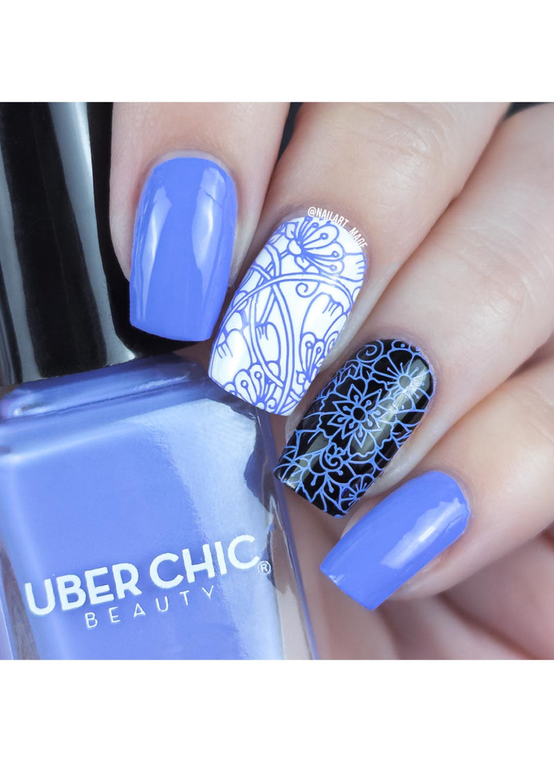 UberChic Beauty - Nothing But Clear Skies Stamping Polish