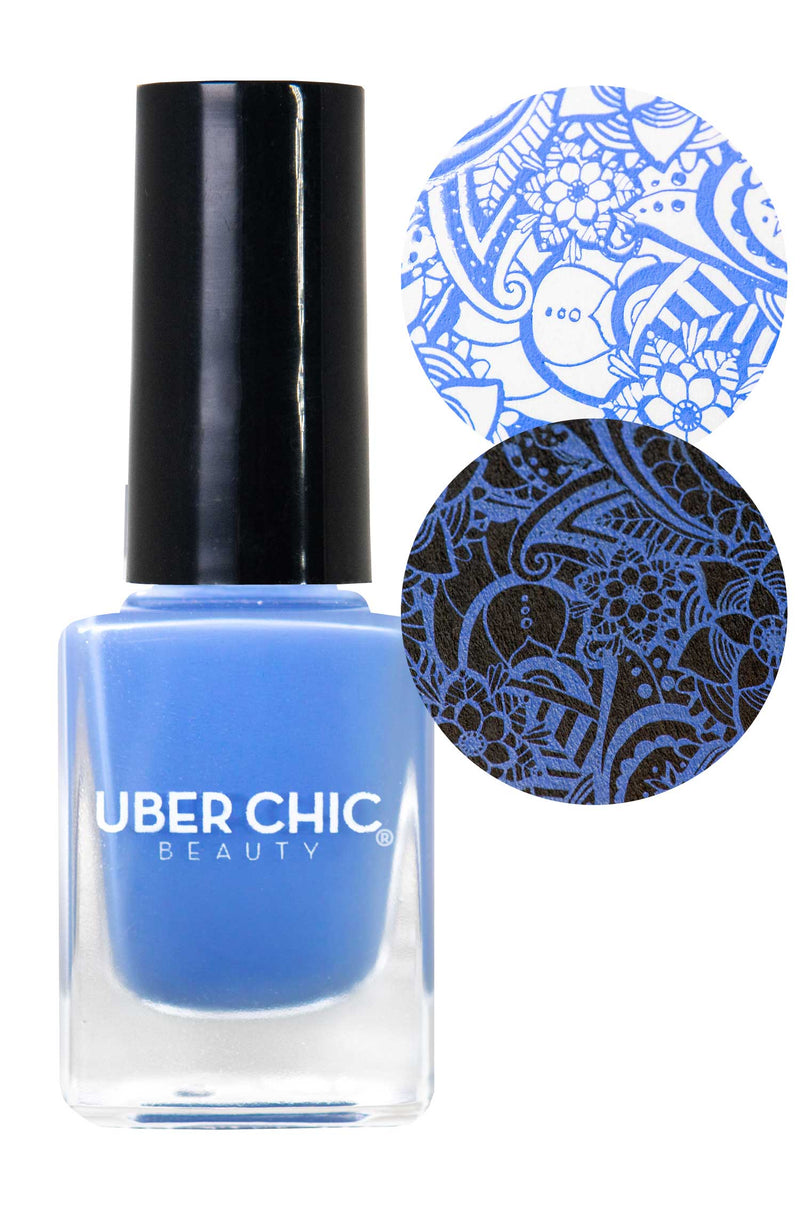 UberChic Beauty - Nothing But Clear Skies Stamping Polish