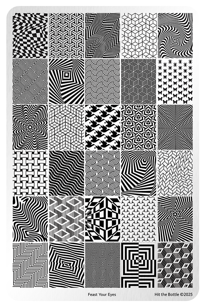 Hit The Bottle - Feast Your Eyes Stamping Plate