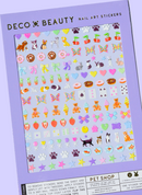 Deco Beauty - Pet Shop Nail Stickers
