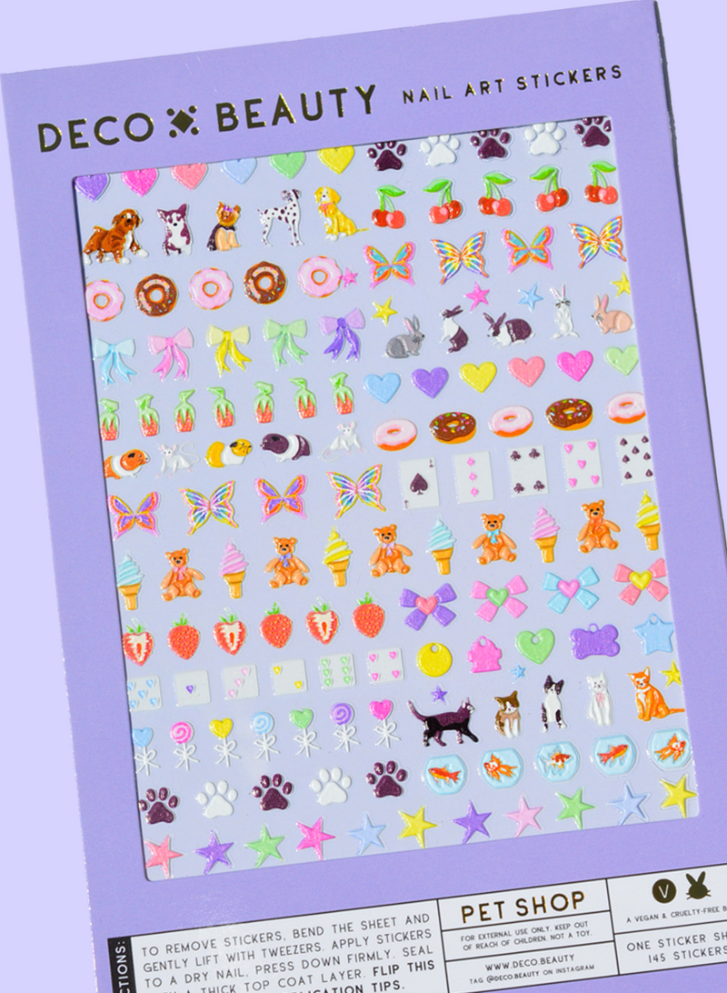 Deco Beauty - Pet Shop Nail Stickers