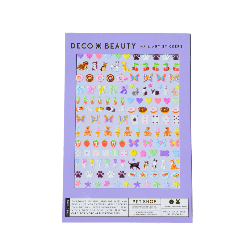 Deco Beauty - Pet Shop Nail Stickers