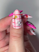 Deco Beauty - Peanuts Pucker Up Nail Stickers