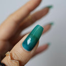 Emily De Molly - Sheer Tint Teal Nail Polish