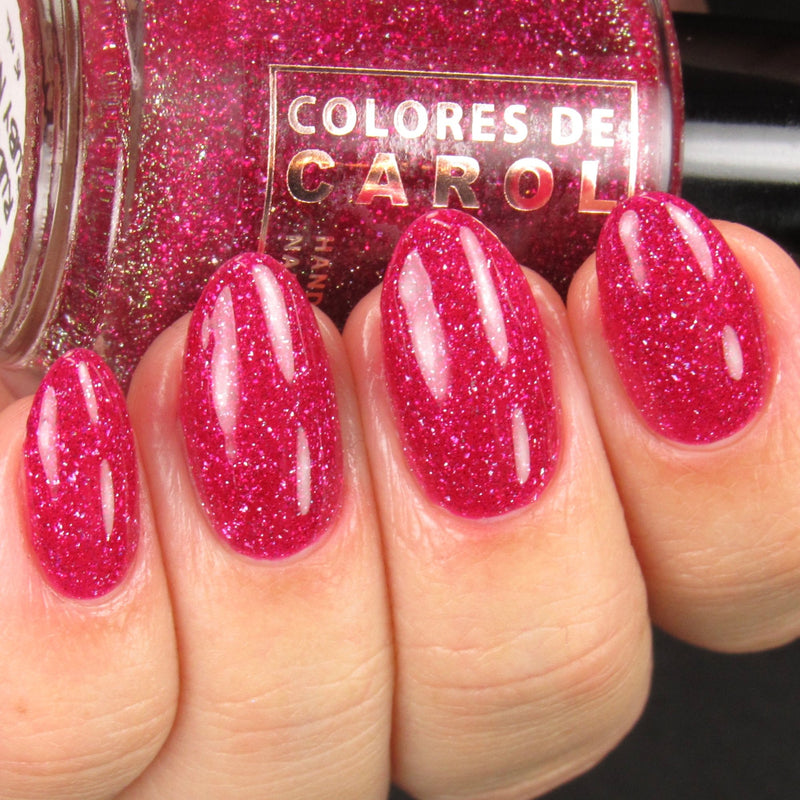 Colores de Carol - Rudolph's Ruby Nose Nail Polish