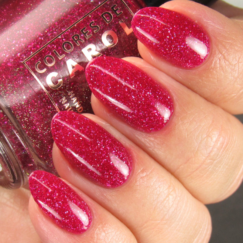 Colores de Carol - Rudolph's Ruby Nose Nail Polish