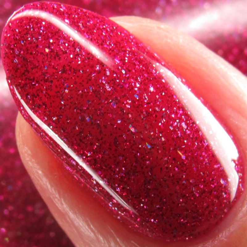 Colores de Carol - Rudolph's Ruby Nose Nail Polish