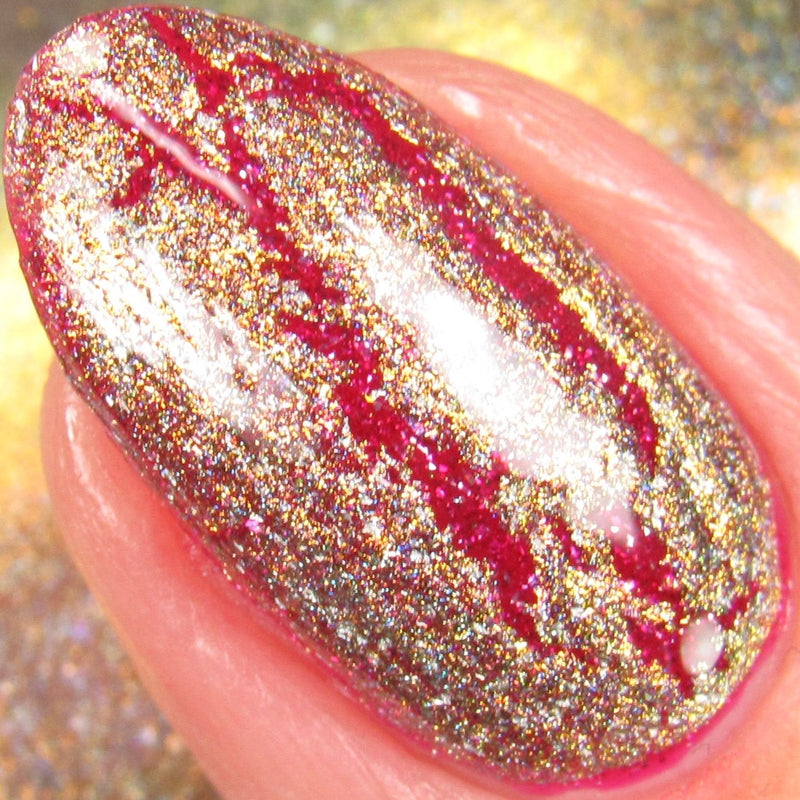 Colores de Carol - Tinsel & Tonic Nail Polish (Crackle Topper)