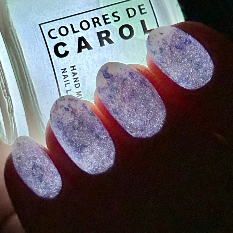 Colores de Carol - I Don't Give a Glam Nail Polish (Glow in the Dark)