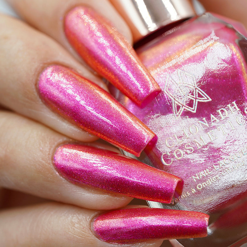 Clionadh Cosmetics - Pink Starburst Nail Polish