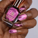 Clionadh Cosmetics - Plush Pink Nail Polish (Magnetic)