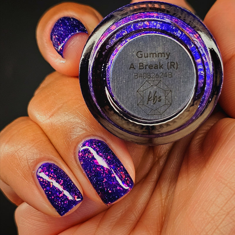 KBShimmer - Gummy A Break Nail Polish (Flash Reflective)