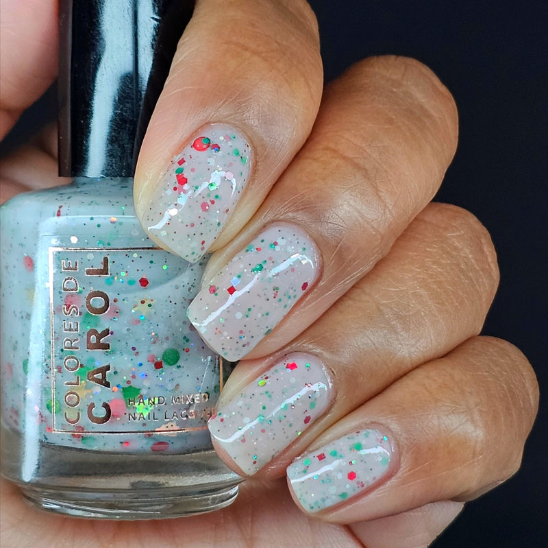 Colores de Carol - Rockin' Around The Glitter Tree Nail Polish