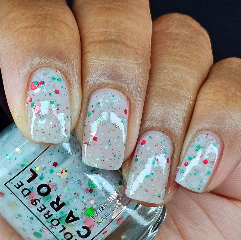 Colores de Carol - Rockin' Around The Glitter Tree Nail Polish